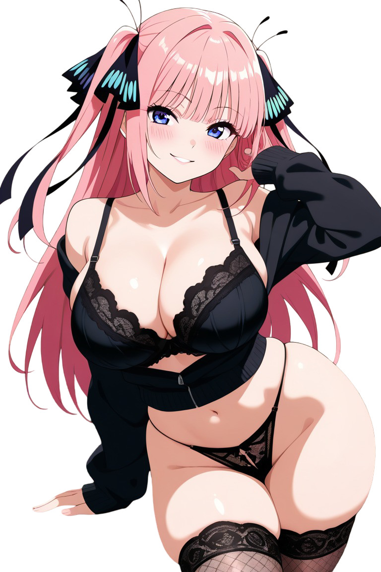 Nino Quintessential Quintuplets Waifu Weatherproof Anime Sticker 6" Car Decal