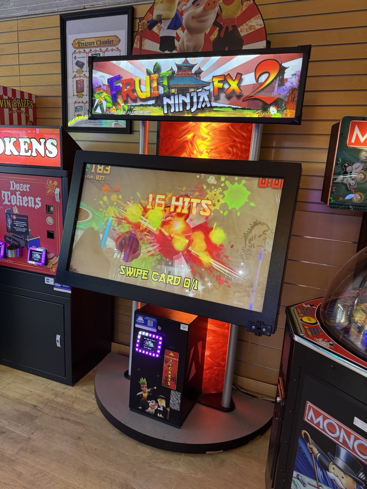 Fruit Ninja Arcade Redemption Game!