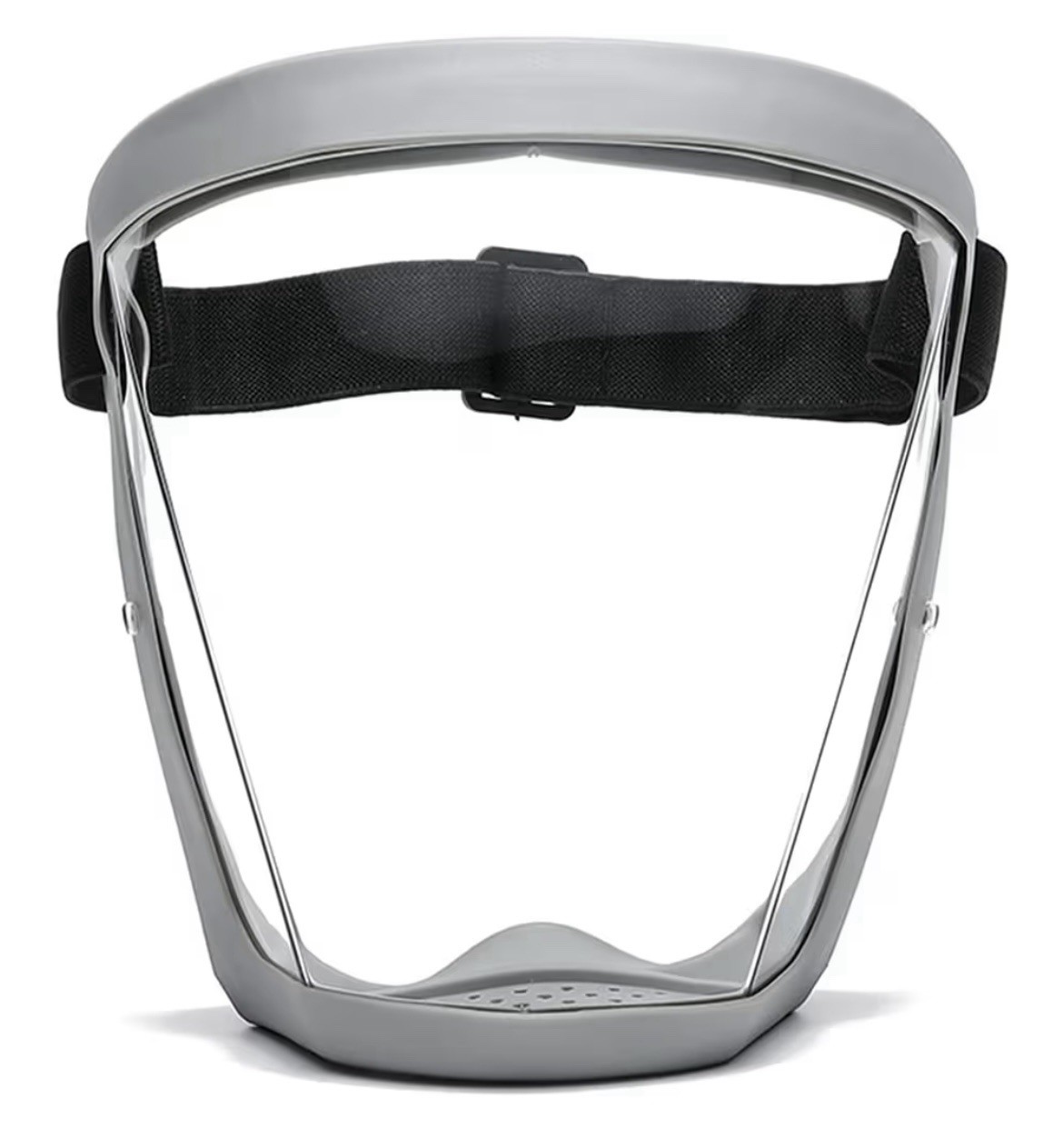 PPE, Grey Face Mask Shield, Adult Anti-Fog Protective Mask, Home, Hospital, Med