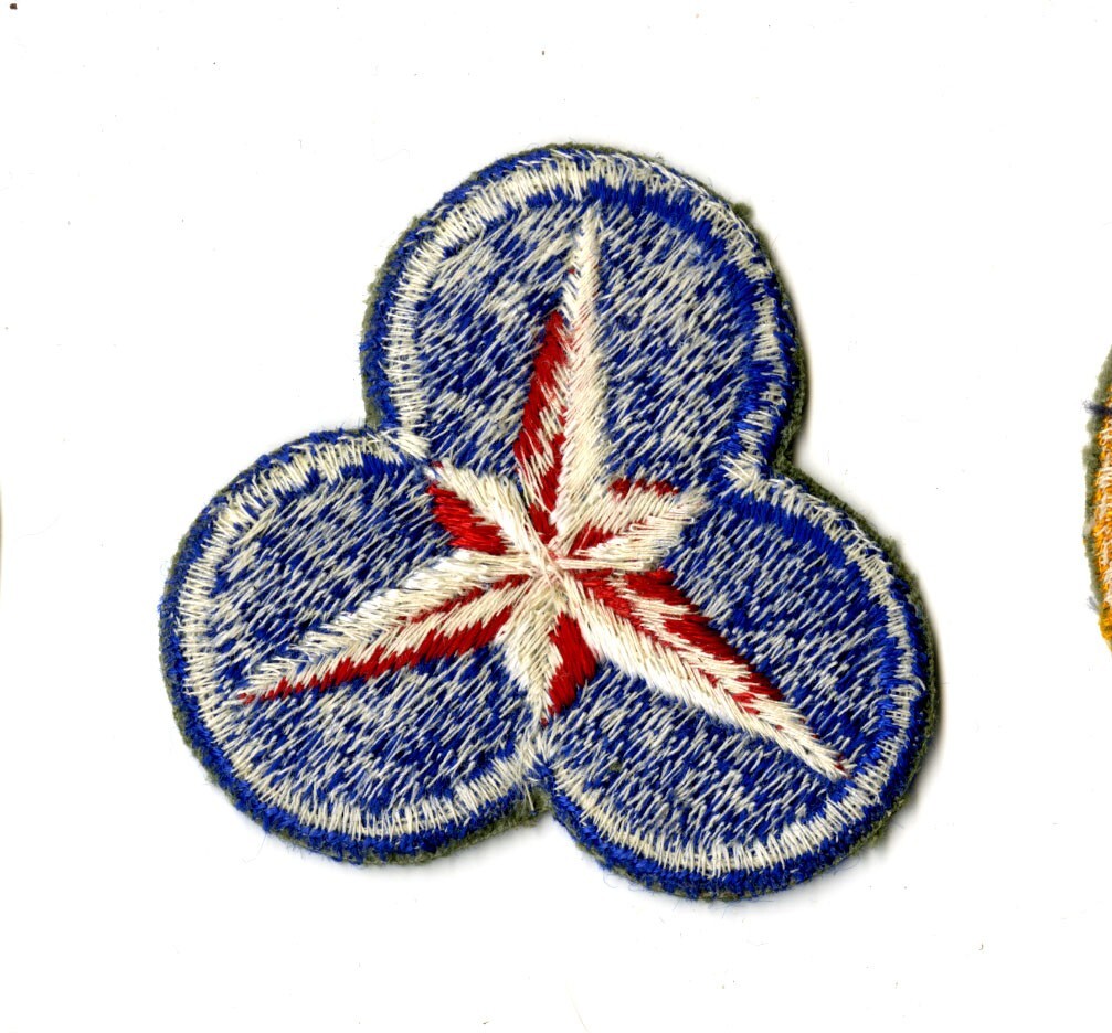 XXXVI Corps White Back Patch WWII Vintage Pacific