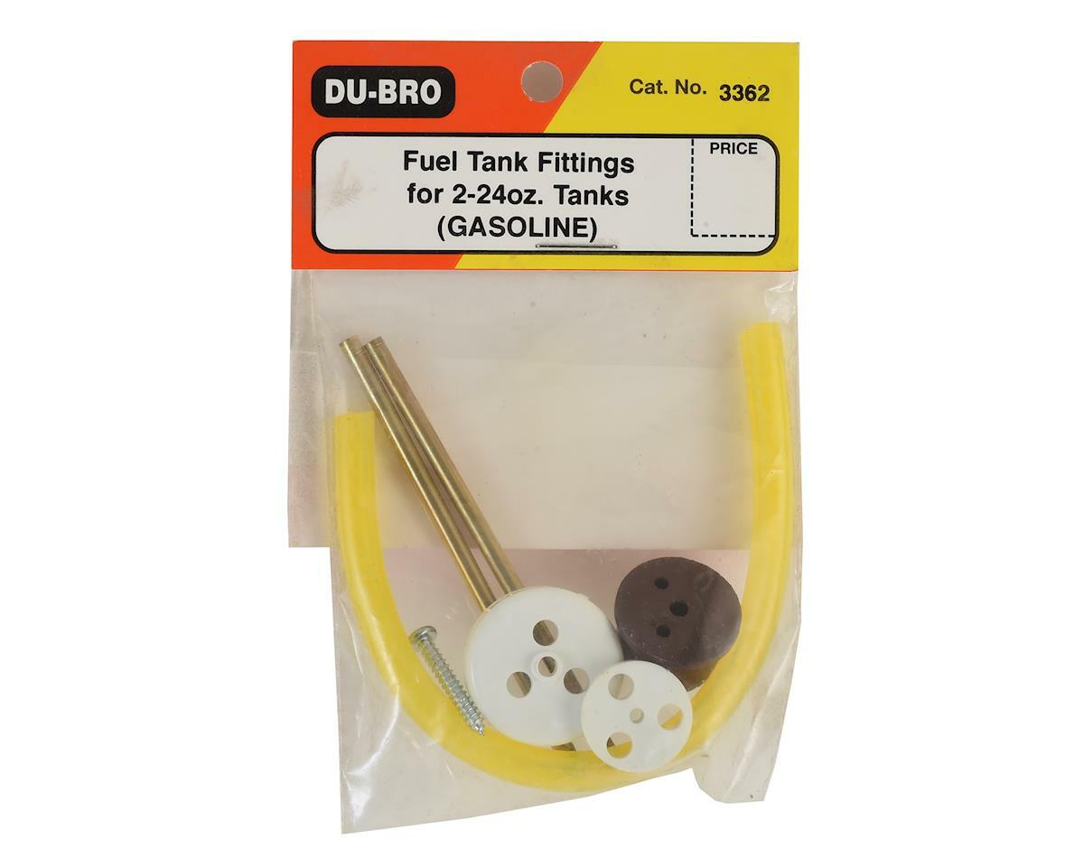 DuBro 2-24oz Fuel Tank Cap & Fitting (Gasoline) [DUB3362]