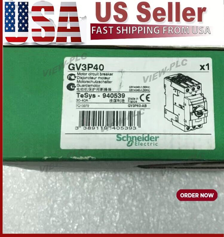 For NEW schneider GV3P40 Motor protection circuit breaker US Free TAX