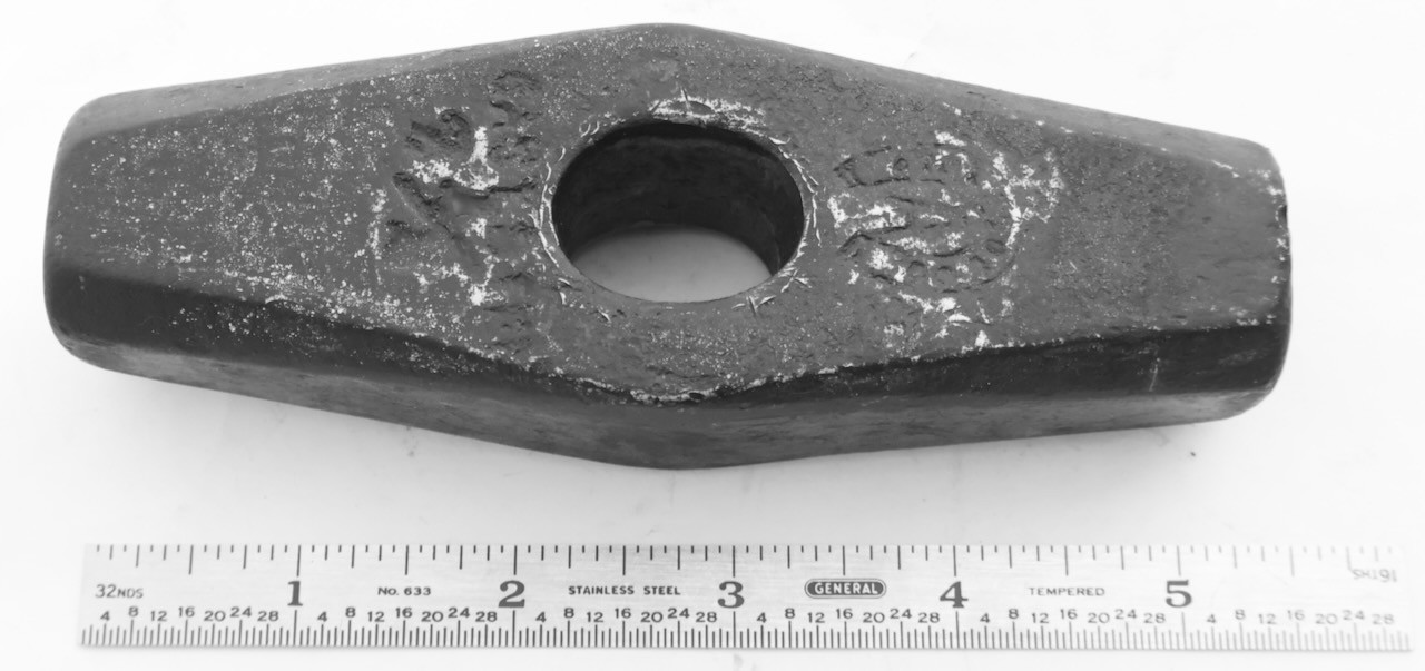Atha (Horse Shoe Logo) No. 2 1/2 Cast Steel Double Face Hammer Head / Blacksmith
