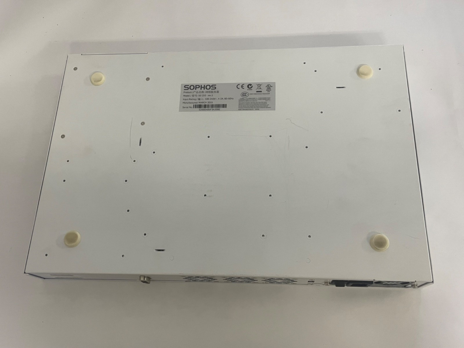 Sophos SG 210 Rev. 3 Firewall Network Security Appliance
