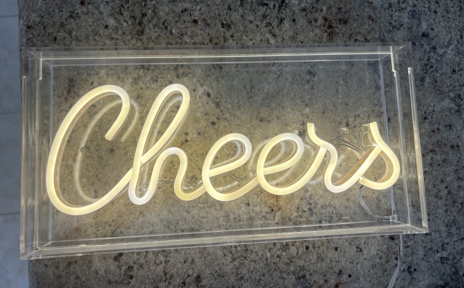 "Cheers" Bar Neon LED Sign LED Bar Light Neon Sign for Wall Decor