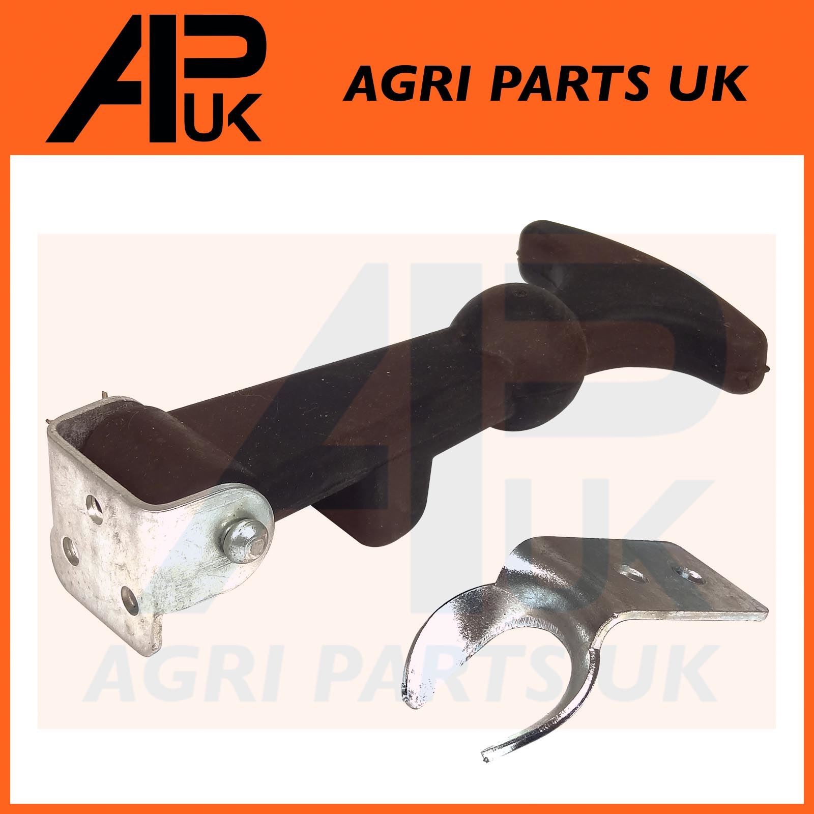 6x Rubber Bonnet Boot Fastener Catch Pull Strap Pannel Hook Tractor Lorry Boat