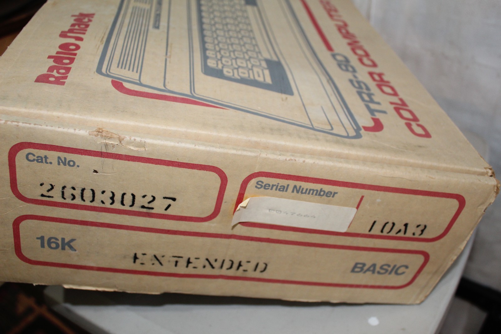 TRS-80 Color Computer 2 CoCo 2 16K Extended BASIC w/ Box Manuals Radio Shack