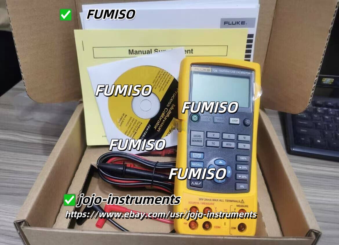 NEW Fluke 724 Documenting Multifunction Process Calibrator*jo