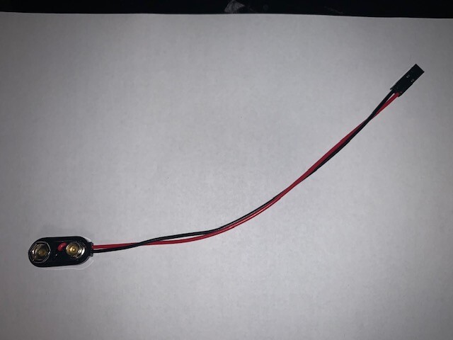 EMG 7 IN QUICK CONNECT BATTERY CLIP SOLDERLESS For 3 Or 5 POS STRAT SWITCH ONLY