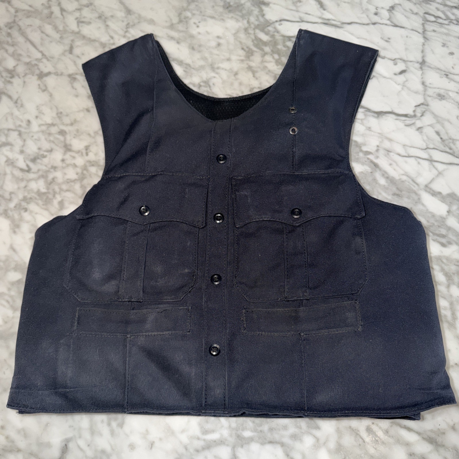 GH Armor Systems Issue 3/2019 Uniform Shirt Carrier Sz L Reg Navy Ballistic Pad
