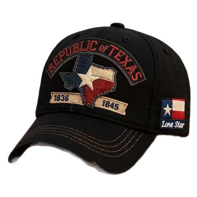 Baseball Cap Republic of Texas 1836-1845 Embroidered Dad Hat  Multiple Occasion