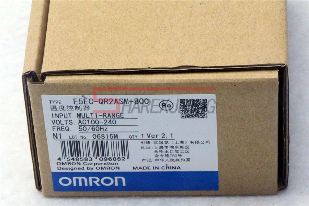 1PCS NEW IN BOX Omron E5EC-QR2ASM-800 Temperature Controller 100-240VAC