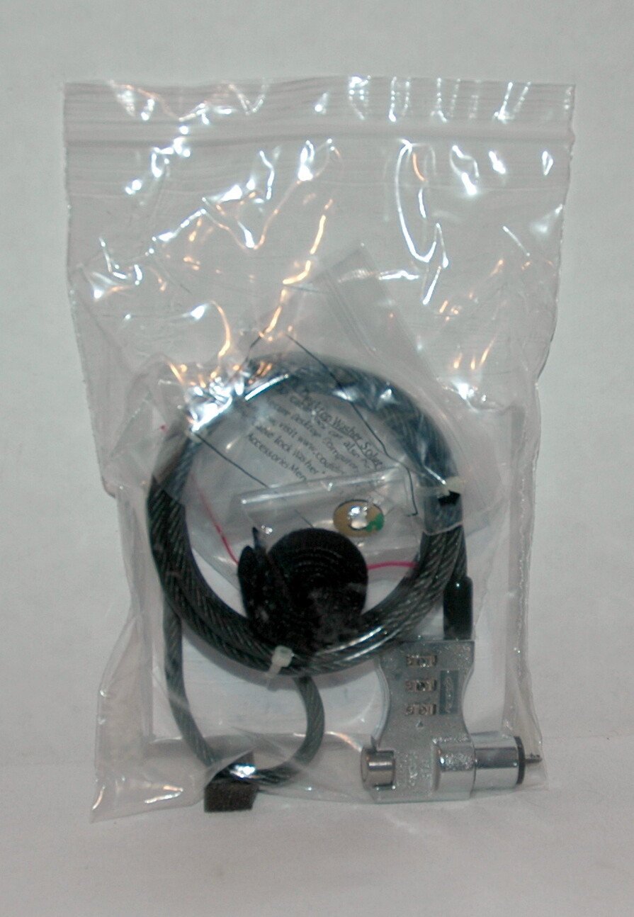 CODI 3-digit Combination Cable Lock Galvanized Steel for PC's – New