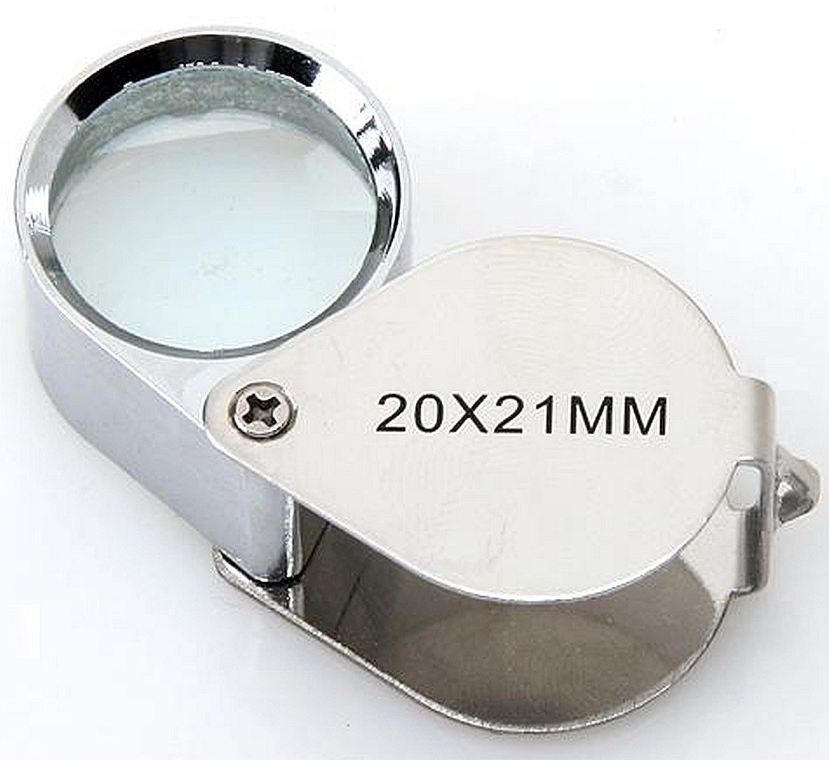 20x =20 Power Jewelers Loupe MAGNIFYING GLASS jewelry coins stamp rock Magnifier