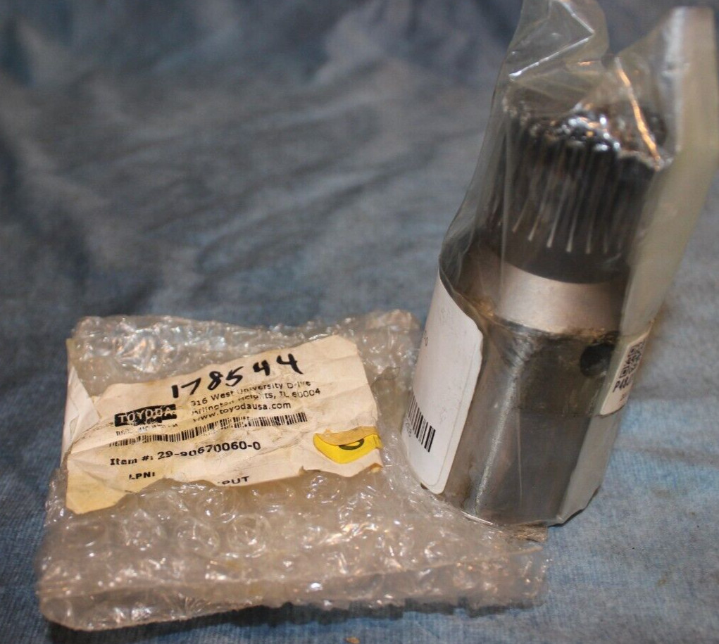 New Toyoda Shaft Gear Input Spline 29-90670060-0 29906700600 P48J107G2