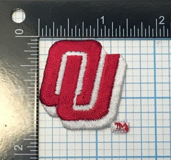 OKLAHOMA SOONERS NCAA COLLEGE VINTAGE 1.5" TEAM LOGO PATCH O7