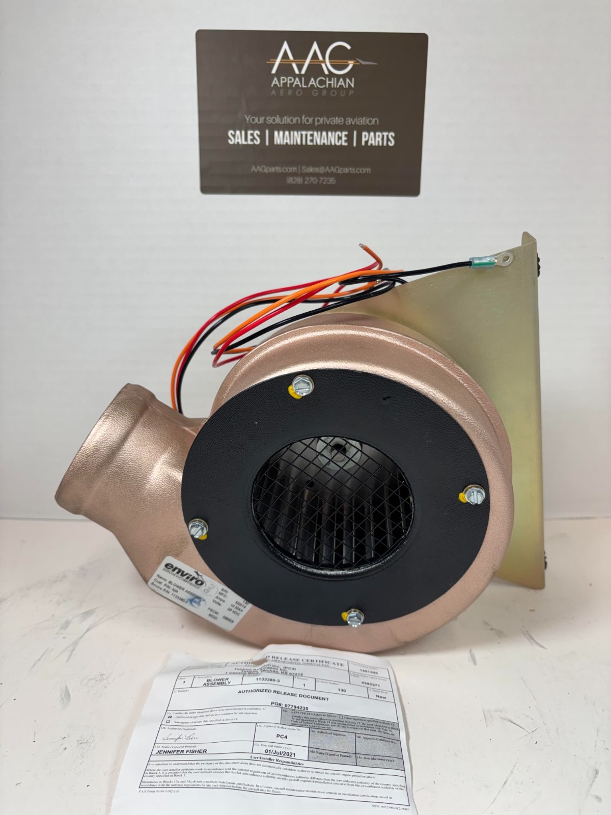NEW Blower Assembly P/N 1133380-3 - 560XL Citation Excel, Citation XLS, XLS+