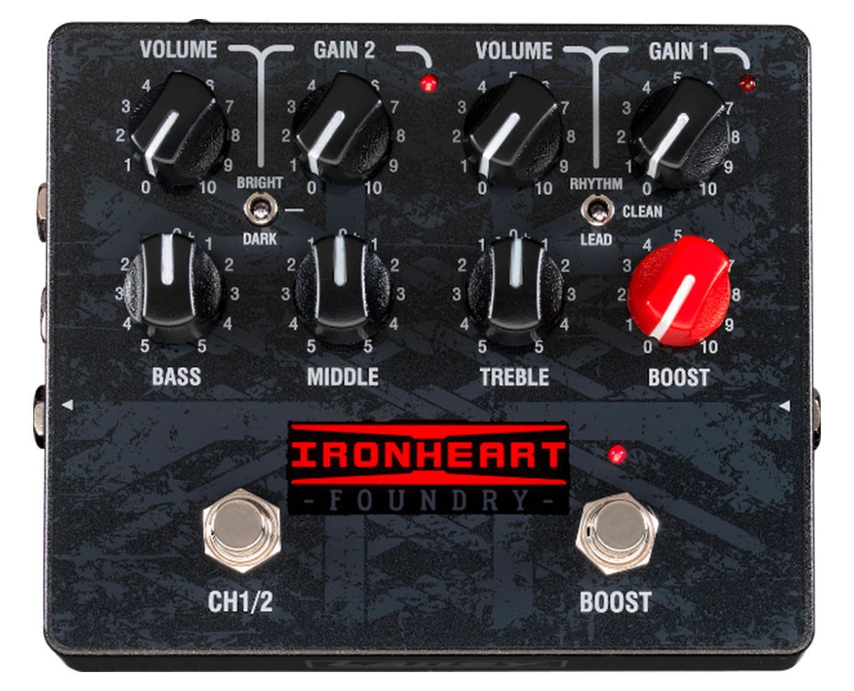 Laney Ironheart Loudpedal 60-Watt Twin Channel Guitar Amplifier Pedal - Open Box