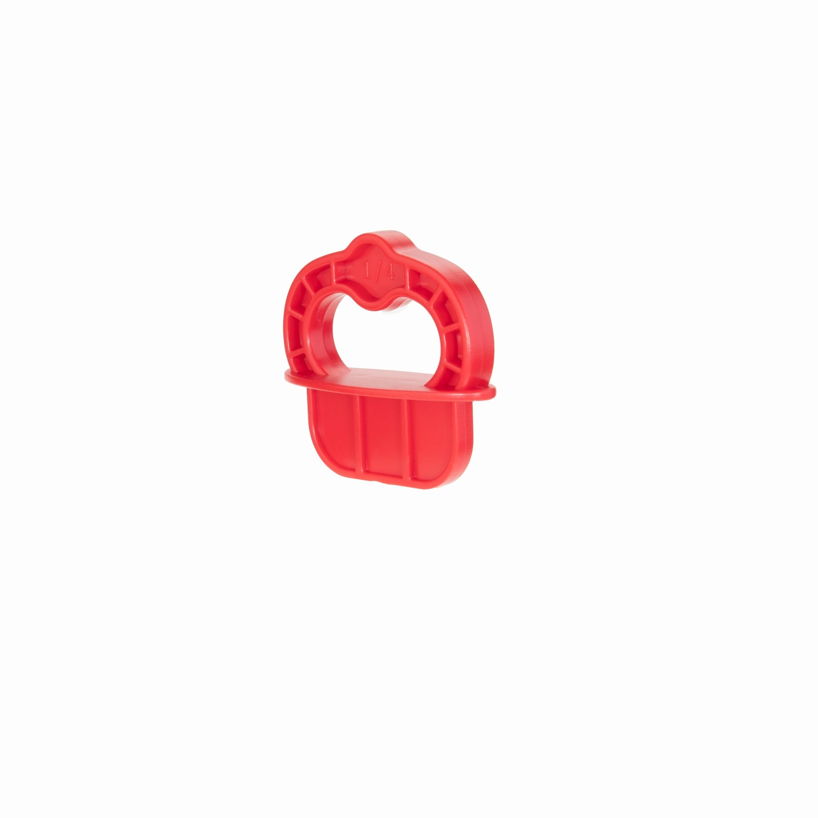 Deck Board Jig 12 Pcs Deck Spacer 1/4" Red Deck Jig Spacer Rings