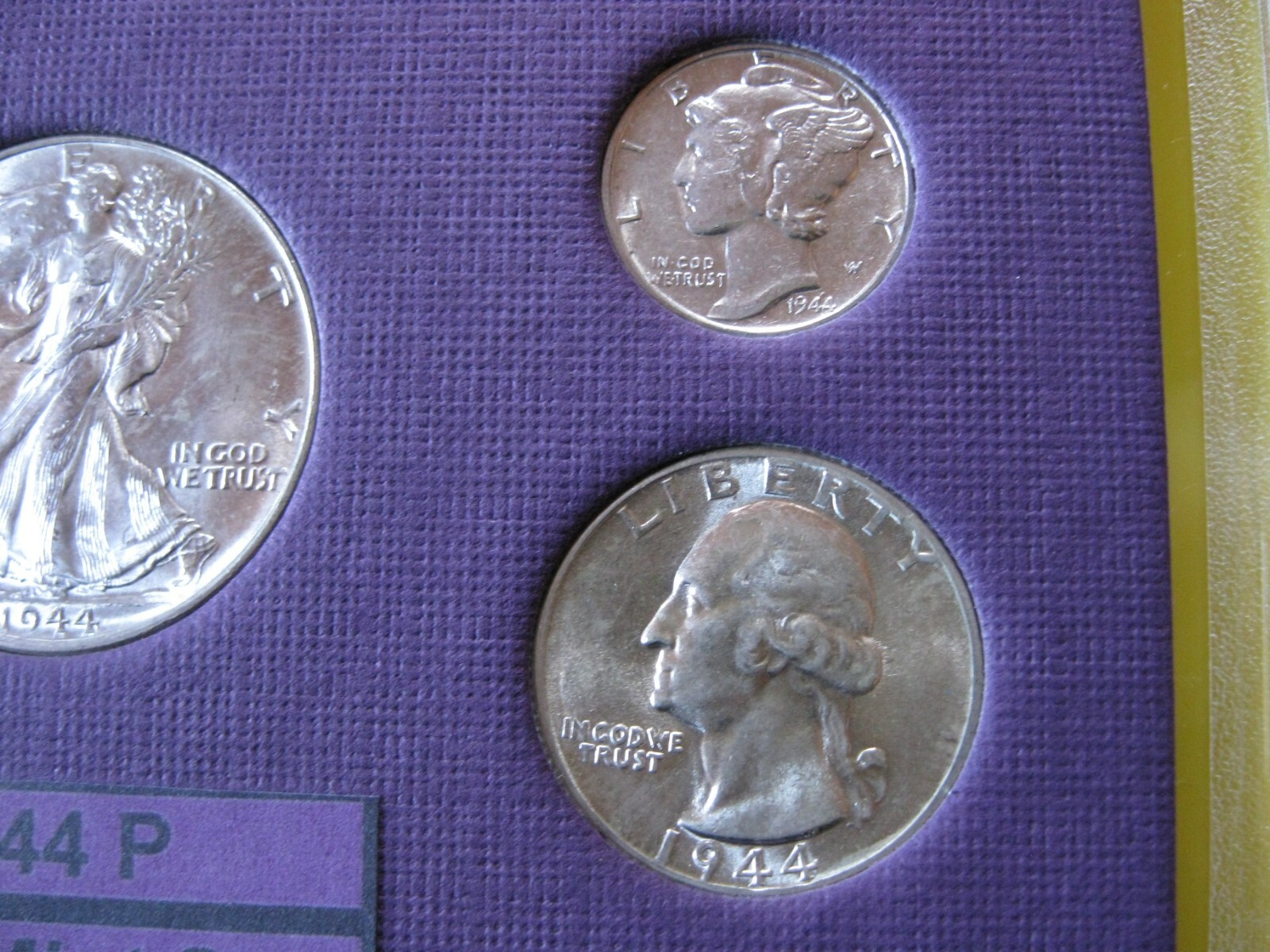 1944 P US Mint Set Brilliant Uncirculated!