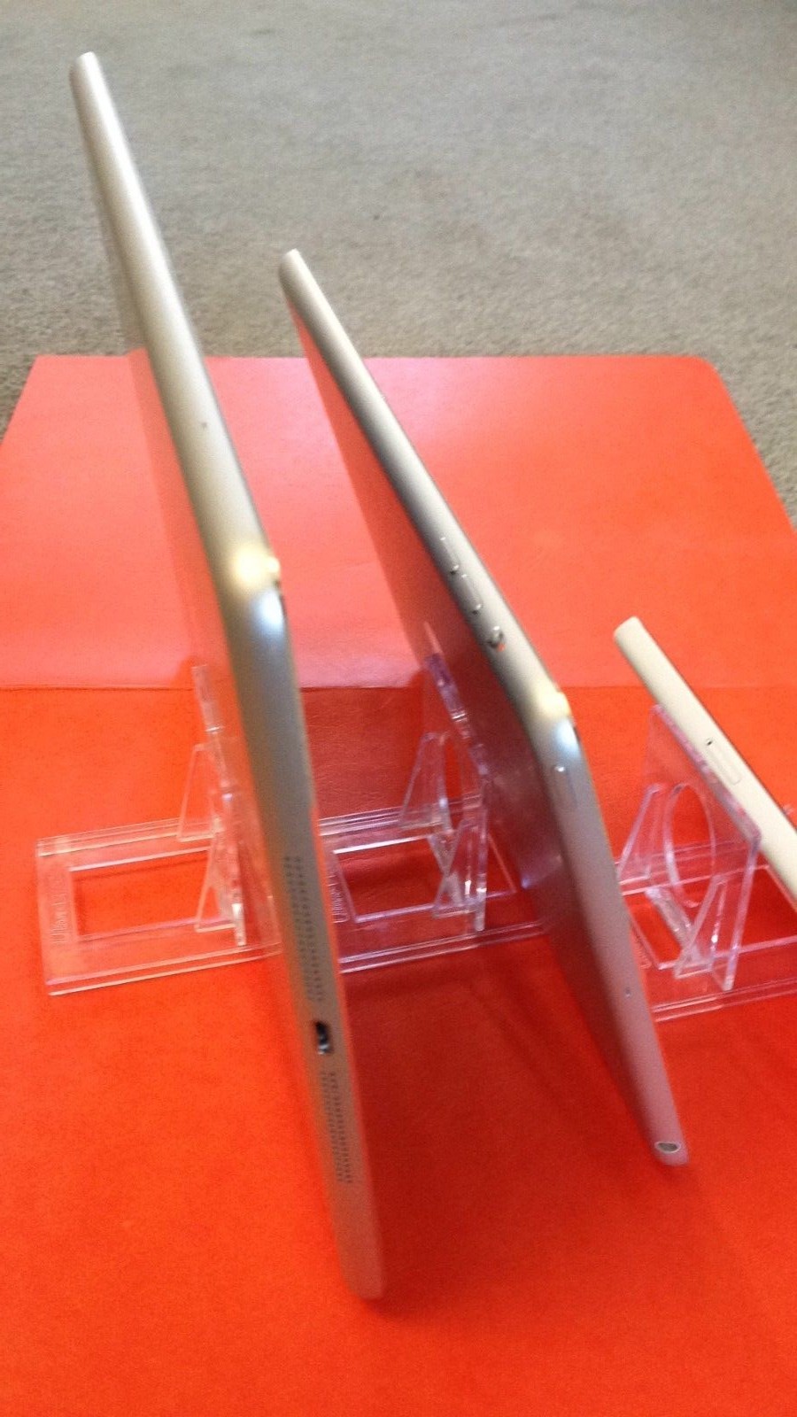 5x Acrylic Adjustable Display Stand iPhone iPad Tablet Galaxy QTY