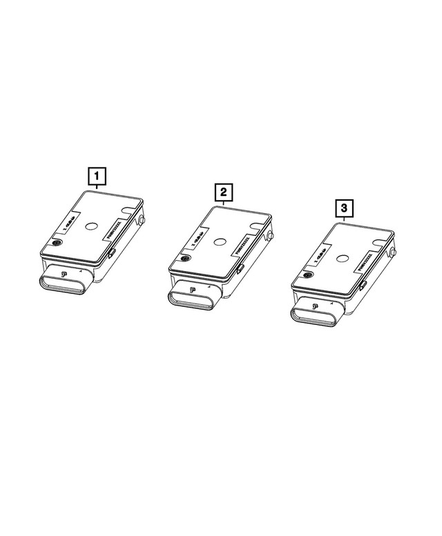 Genuine Mopar Wireless Module 68541710AG