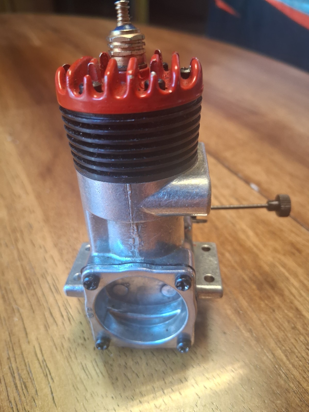 Mccoy 35 red head model plane glow engine near pristine