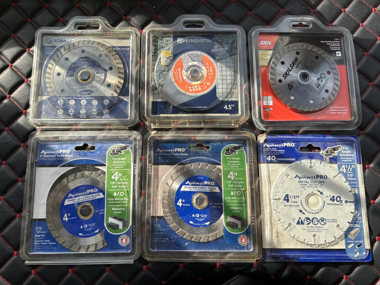 Kobalt, AVANTI Pro, Husqvana, Skil: Diamond Cutting Blade 6 PC LOT