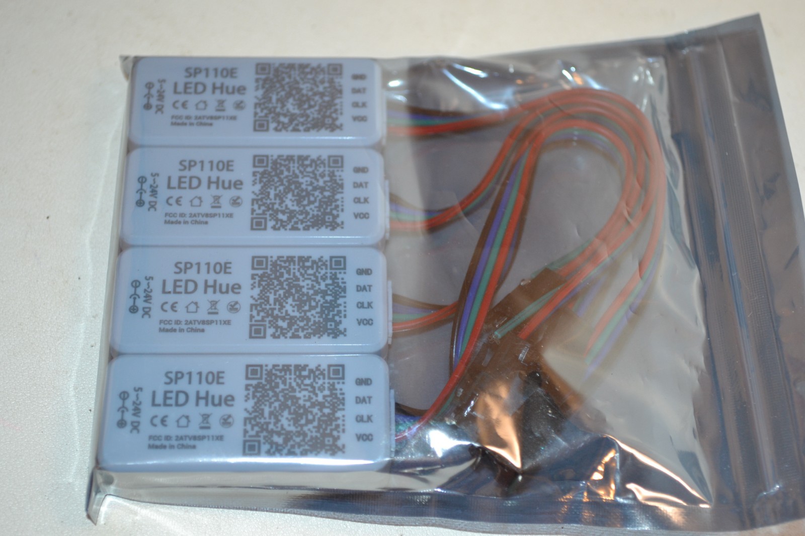 4 Pack - SP110E LED Bluetooth Wireless