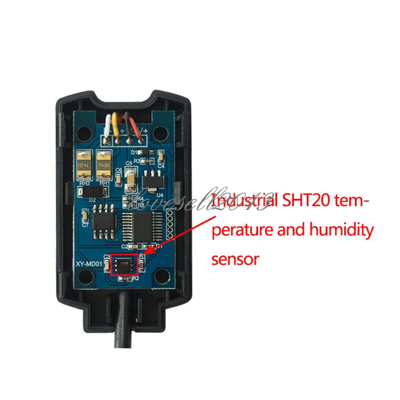SHT20 Temperature Humidity Sensor Modbus RS485 High Precision Transmitter
