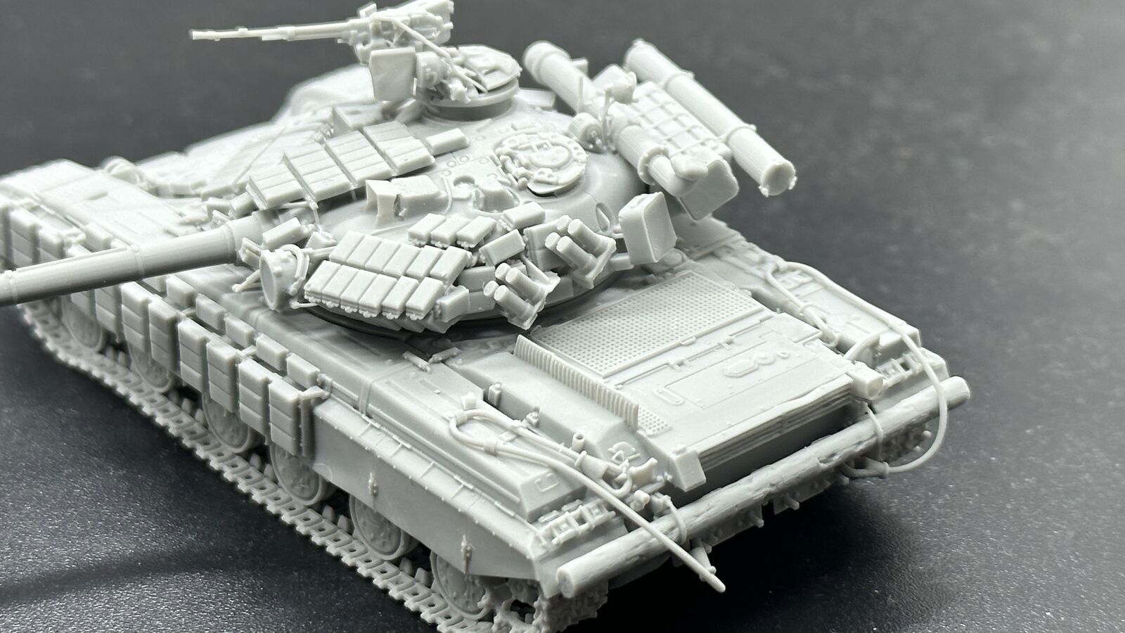 New 1/72/87/144 Soviet T-64BV Main Battle Tank Unpainted Model Kit 3D Printed/