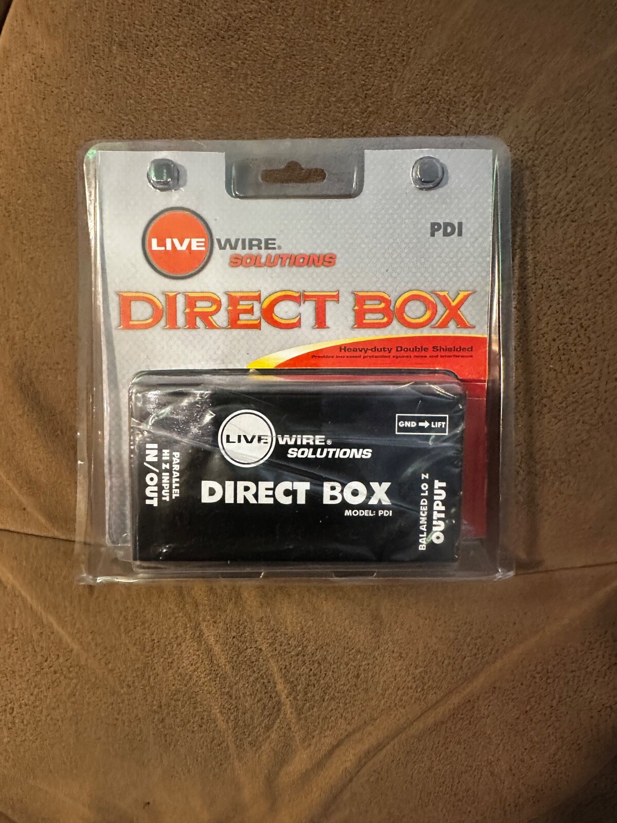 Livewire PDI Double Shielded Heavy Duty Passive Direct Box