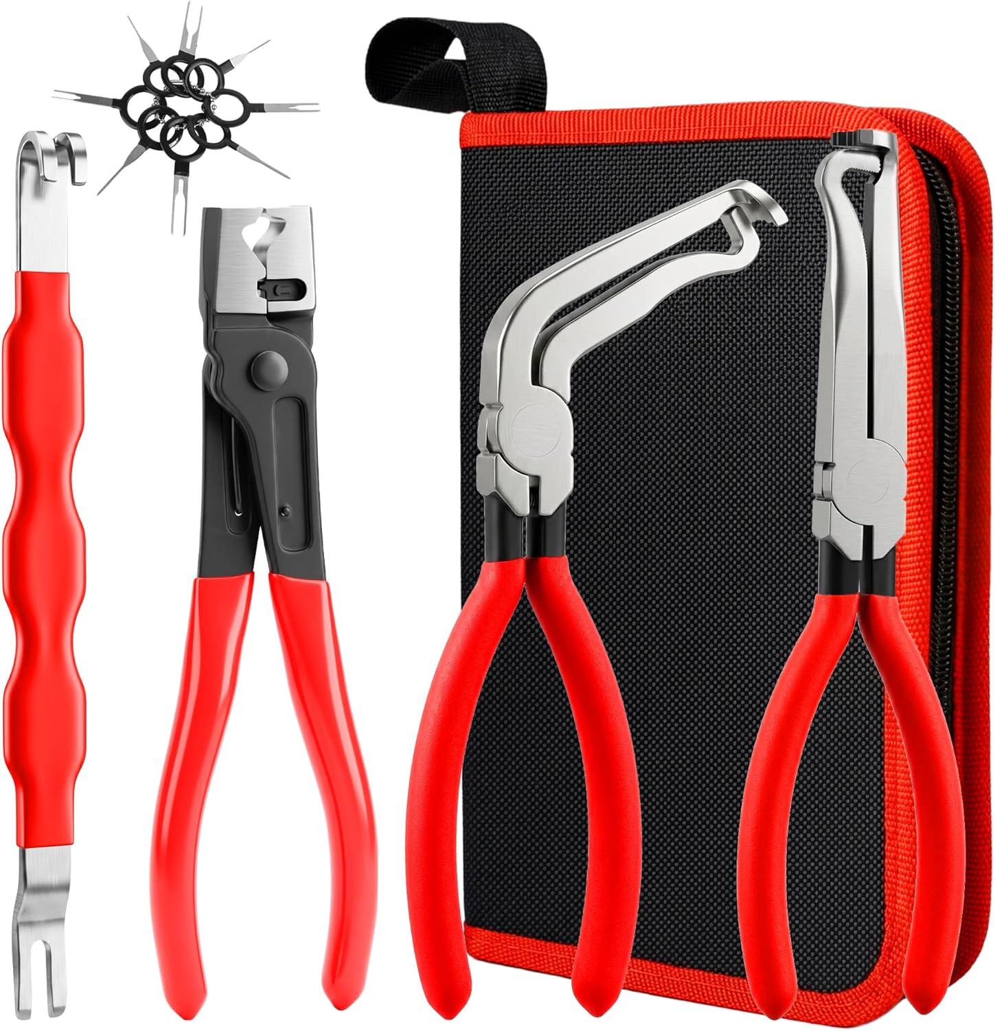 5PCS Electrical Disconnect Pliers Set, Automotive Electrical Connector Removal T