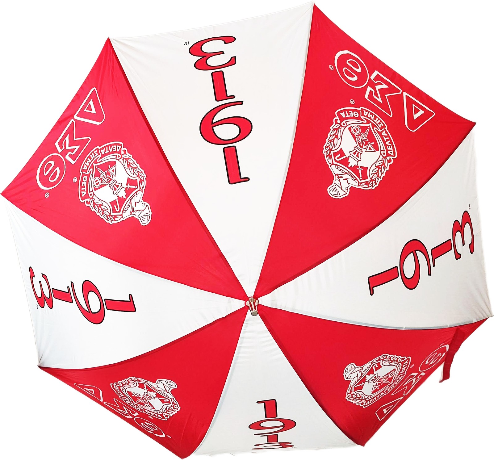 Delta Sigma Theta Jumbo Umbrella [Red/White - 60"]