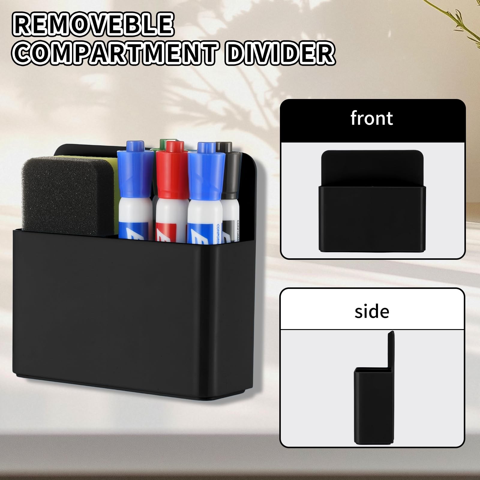 Camelmother 2Magnetic Marker Holder For Whiteboard Dry Erase Marker Holder Fo...