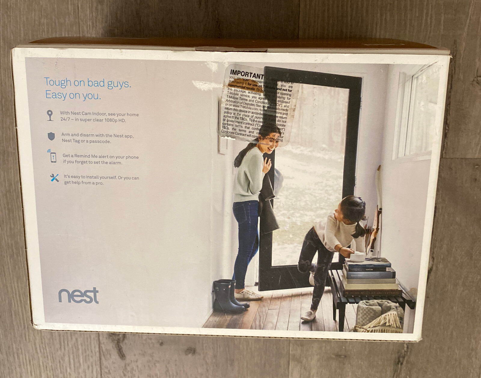 Google Nest Secure Smart Alarm System and Google Nest Cam Indoor Wired Security