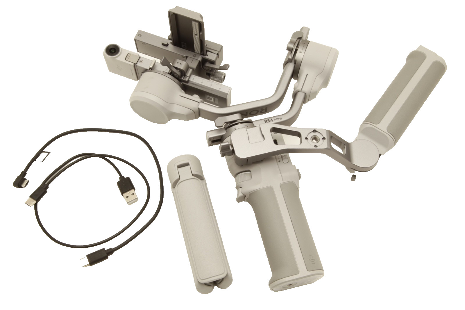 Near Mint DJI RS 4 Mini Handheld Gimbal Stabilizer with Accessories #51238