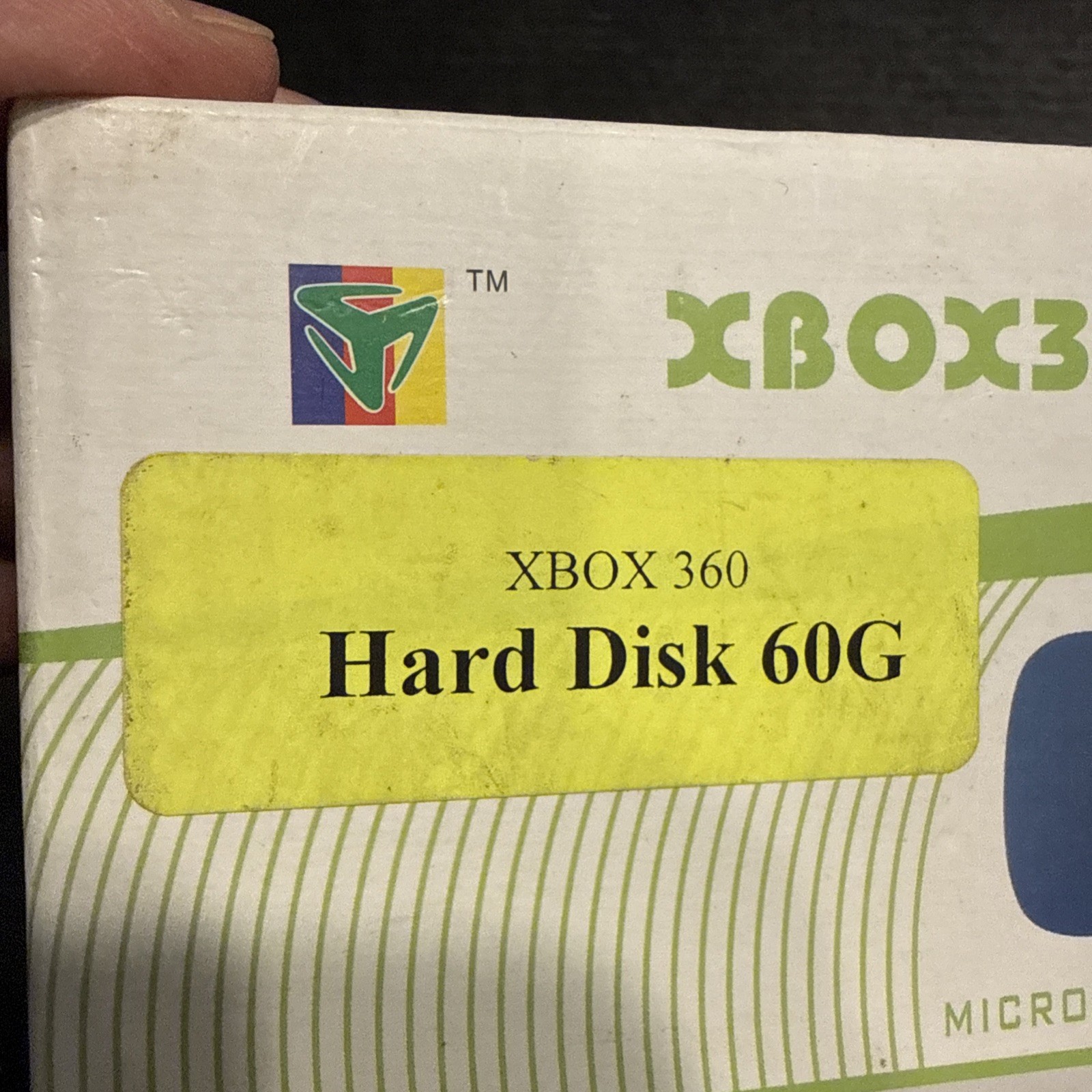 60 GB External HDD for Xbox 360 - Portable Gray Gaming Storage Solution