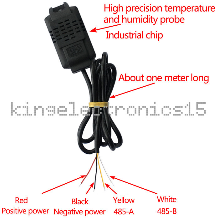 SHT20 Temperature Humidity Sensor Modbus RS485 High Precision Transmitter NEW