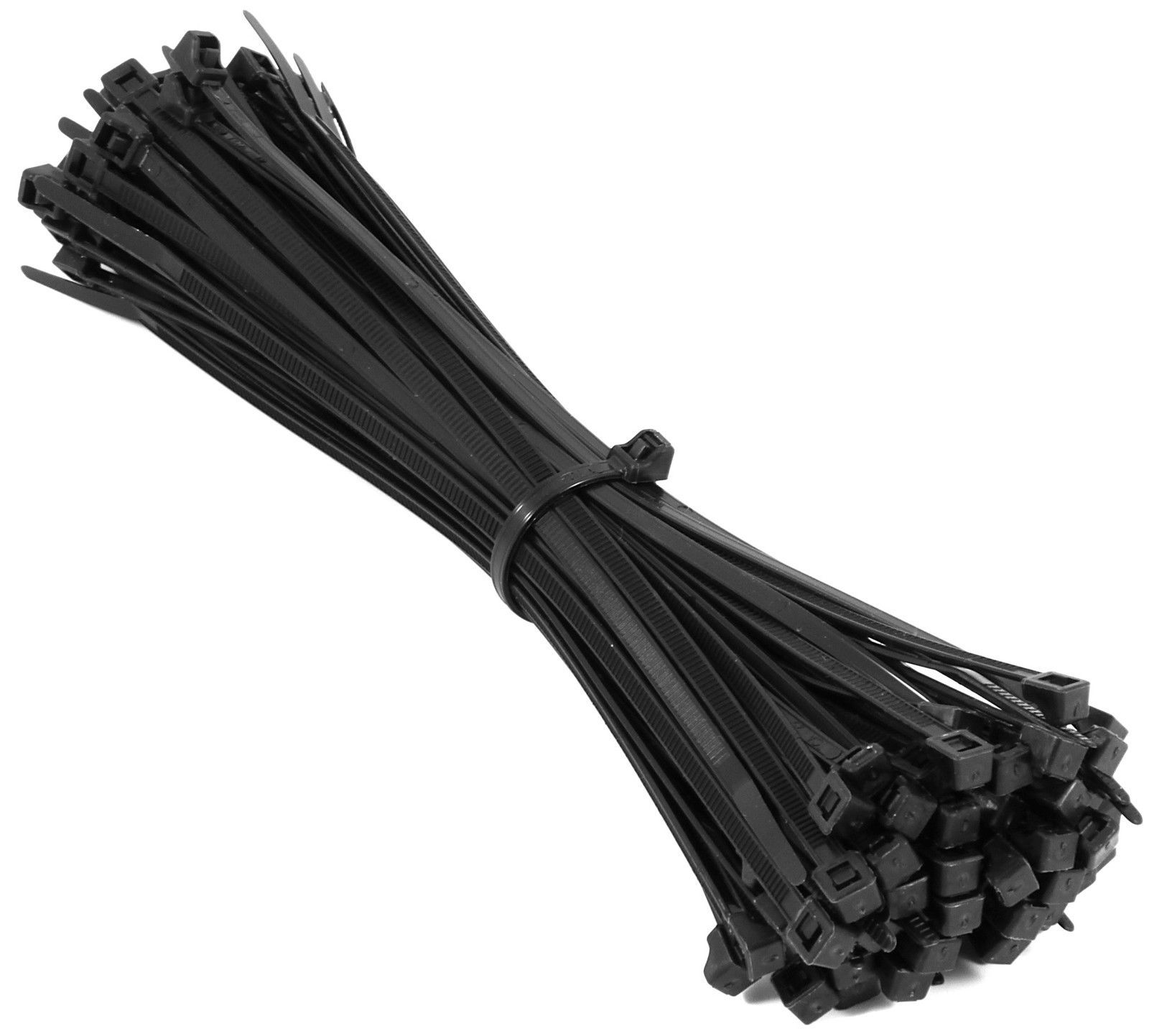 5000 PC Pack 4" Inch Black Network 18 LBS Zip Nylon Cable Cord Wire Tie Strap UL