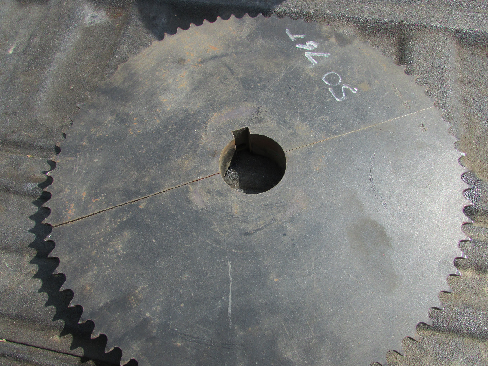 Martin 50 76T Split Sprocket 2-7/16'' Bore