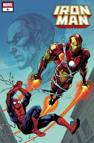 Iron Man #6 CVR A Spider-Man Ryan Stegman Marvel 06/03/26