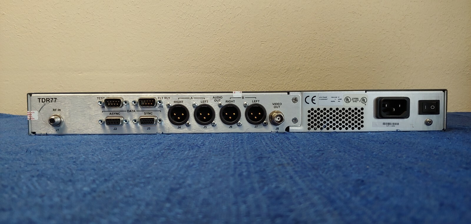 Tiernan TDR77 MPEG2 IRD Integrated Receiver Decoder