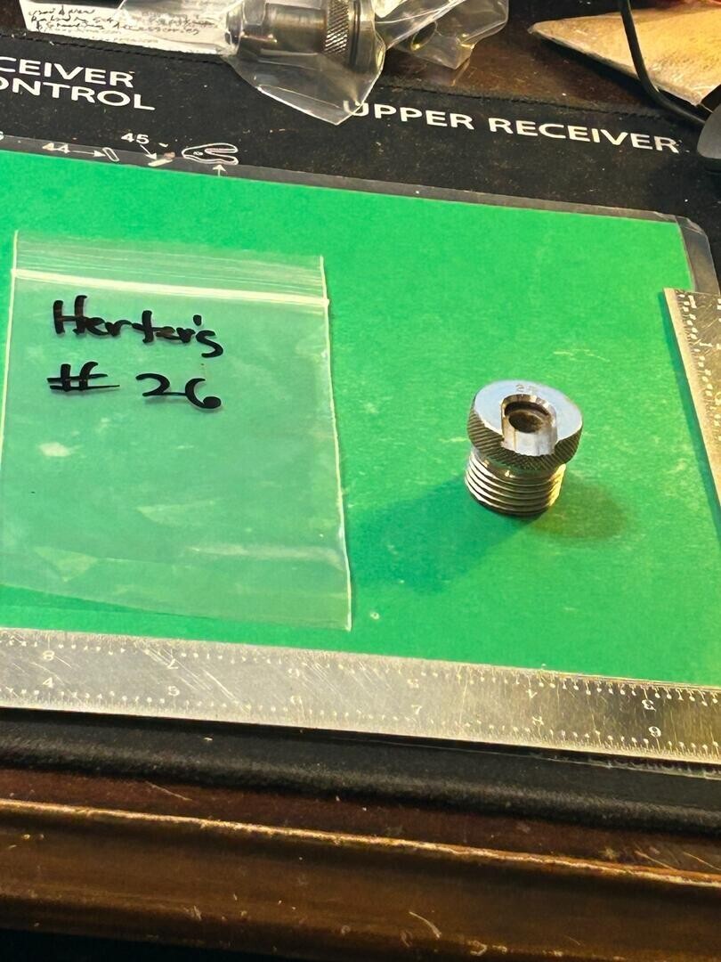 Herter's #27 Screw In Shell Holder (6.5 JAP, 220 Swift)