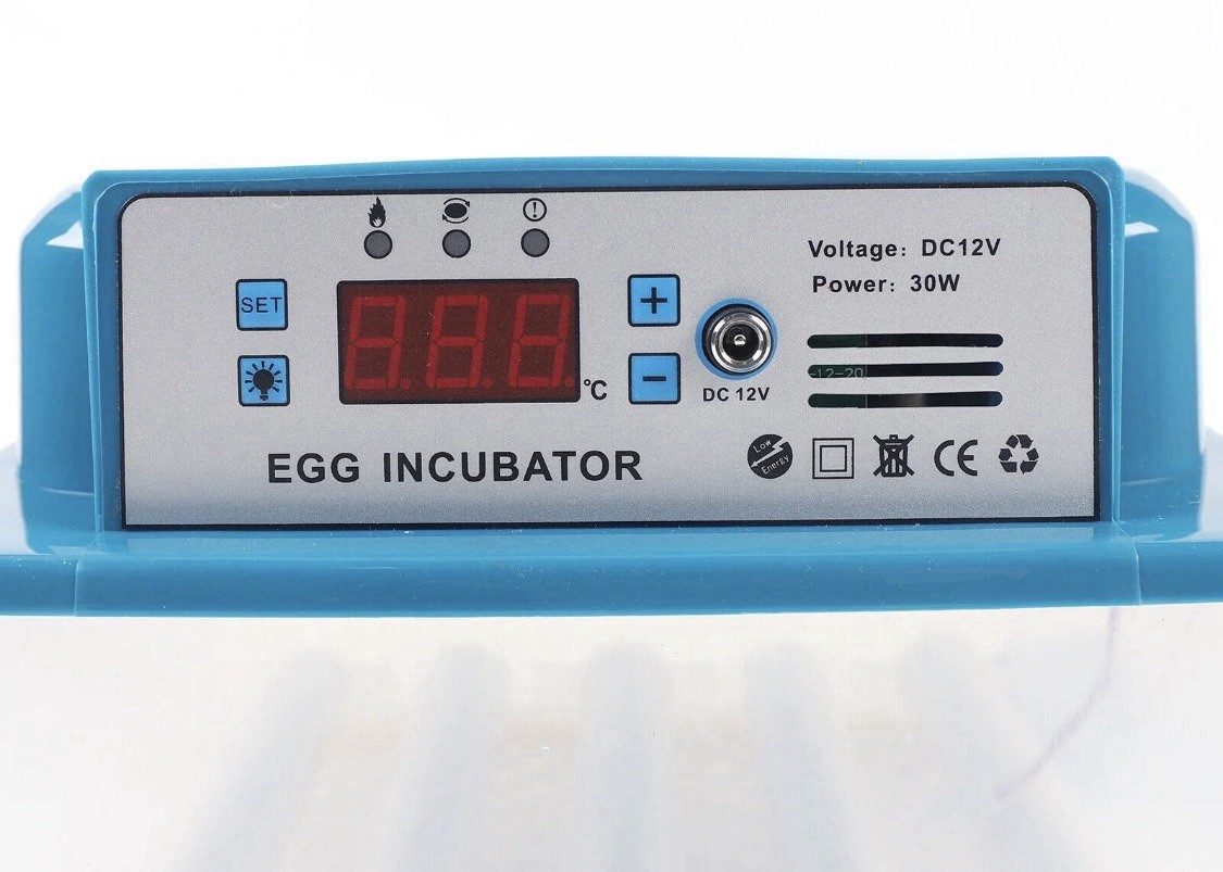 16 Egg Incubator Automatic Turner Digital Temp Control Chicken Duck Quail