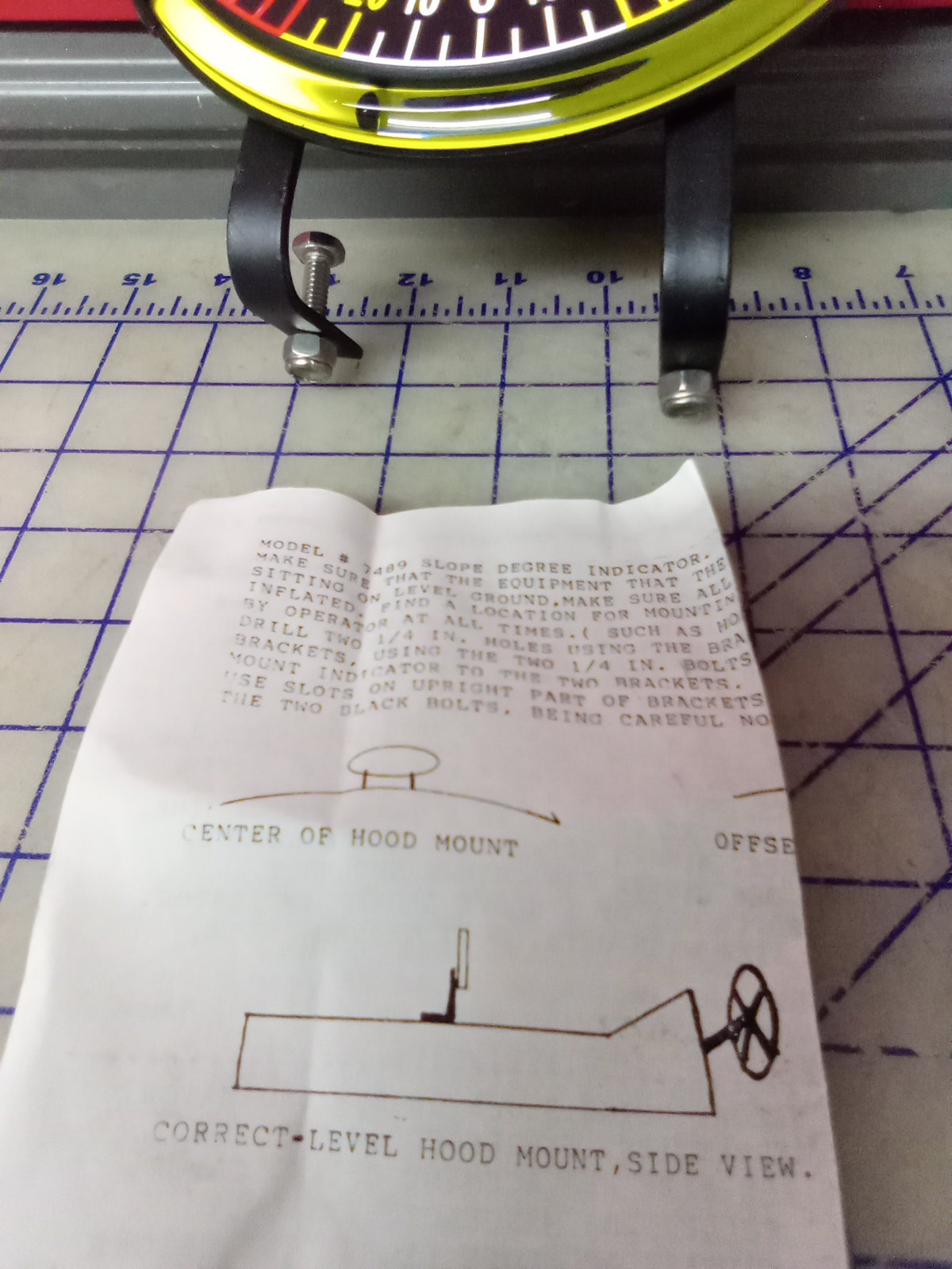 Slope Indicator Model 7489C, No Box, Free Shipping