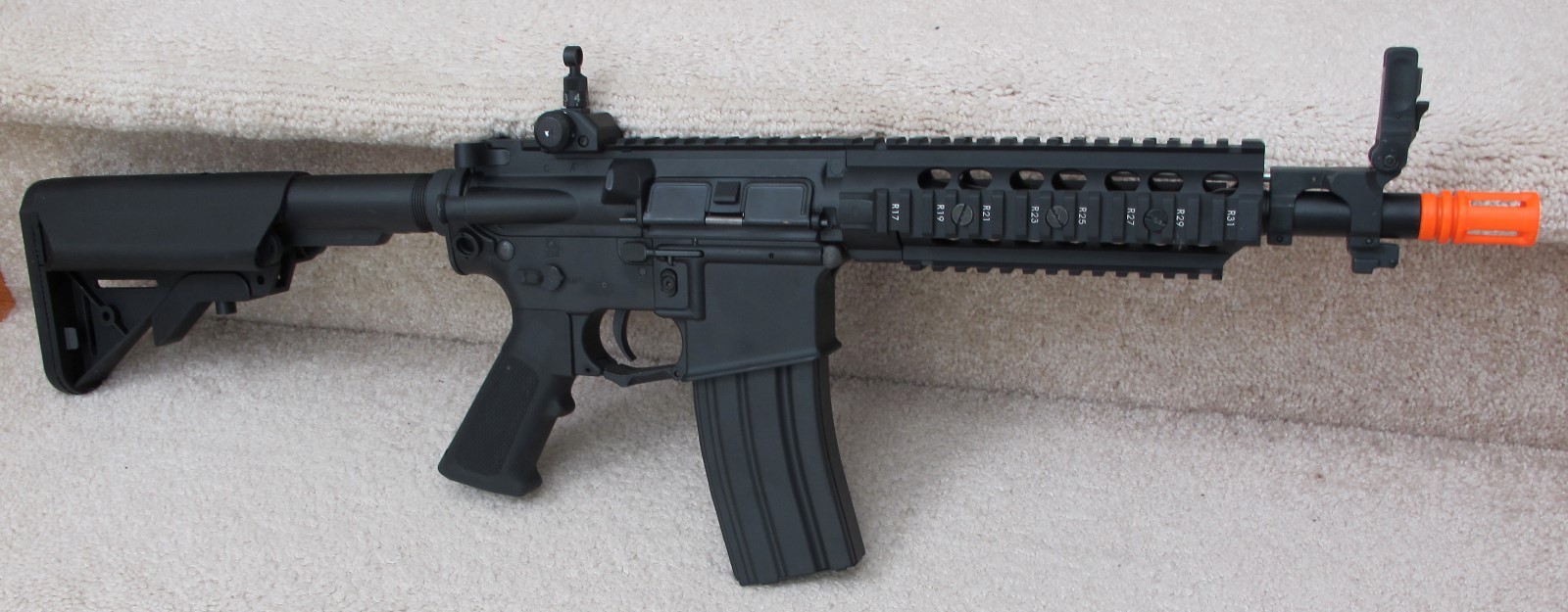 Starg Arm SR15 Zombie Killer Full Metal Auto Electric Airsoft Gun Shoot 400 FPS