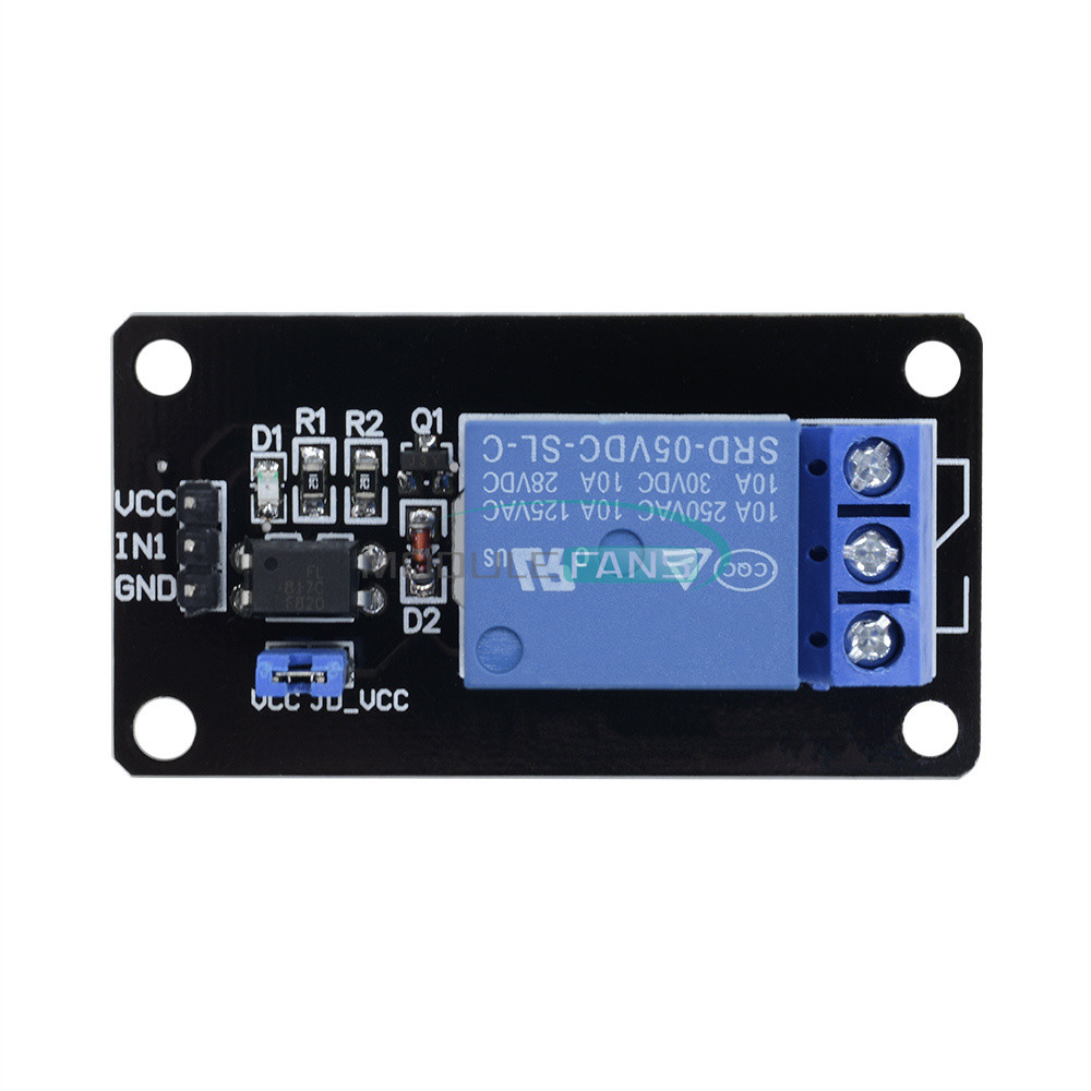 1/2/5/10PCS One 1 Channel Isolated 5V Relay Module With Optocoupler For Arduino