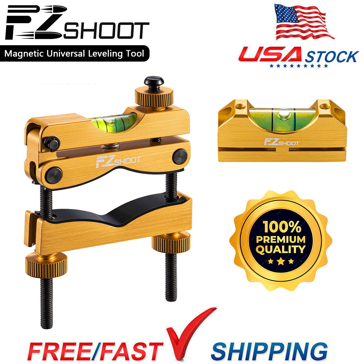 Magnetic Universal Scope Leveling Tool Kit Reticle Alignment Pro Repair Gunsmith