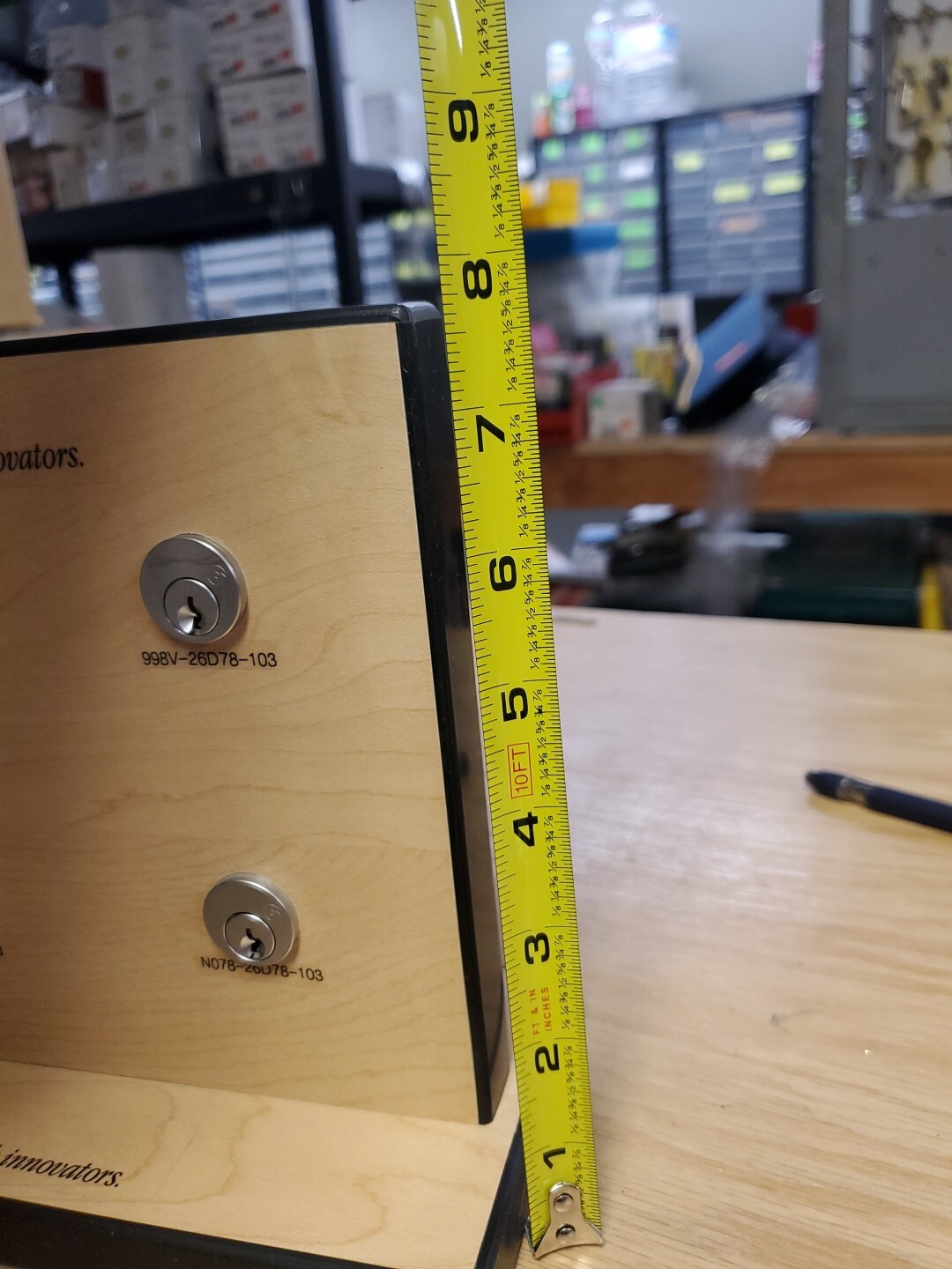 Olympus Lock Company Display Mount Locksmith Locksport